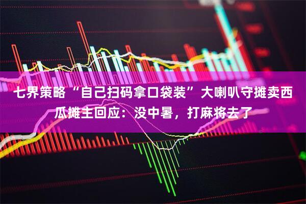 七界策略 “自己扫码拿口袋装” 大喇叭守摊卖西瓜摊主回应：没中暑，打麻将去了